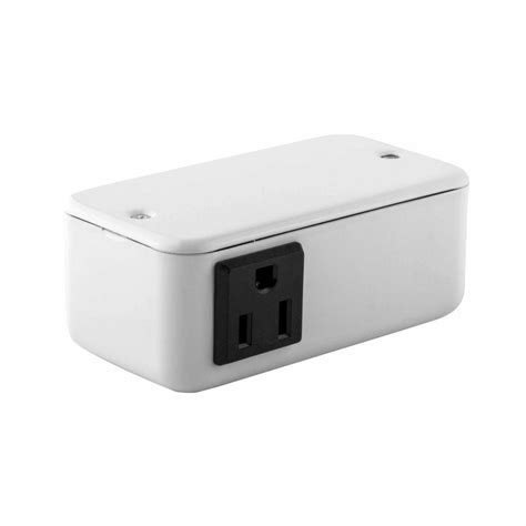 junction box under kitchen cabinet|bazz ujnctbx1 junction box white.